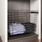 Hardware Resources Satin Nickel Closet Pullout Basket with Slides 16"Dx23"Wx6"H POB1-16236SN - alternate 9